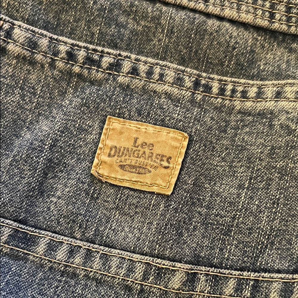 Lee Men's Vintage Carpenter-Relaxed Fit Light Blue Jeans 34x32 - Picture 2 of 8